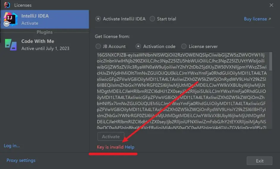 JetBrains IDEA、Pycharm 激活出现 Key is invalid