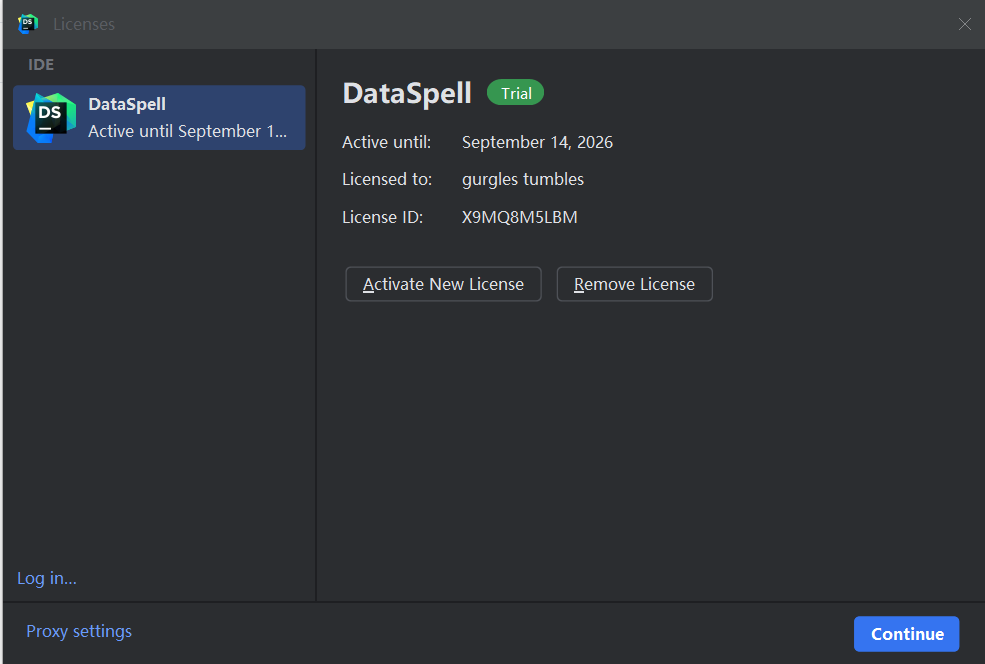DataSpell 2024.1 激活破解教程（亲测有效）