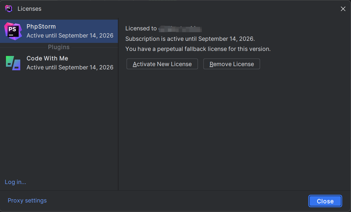 PhpStorm 2023.2.4 激活破解教程
