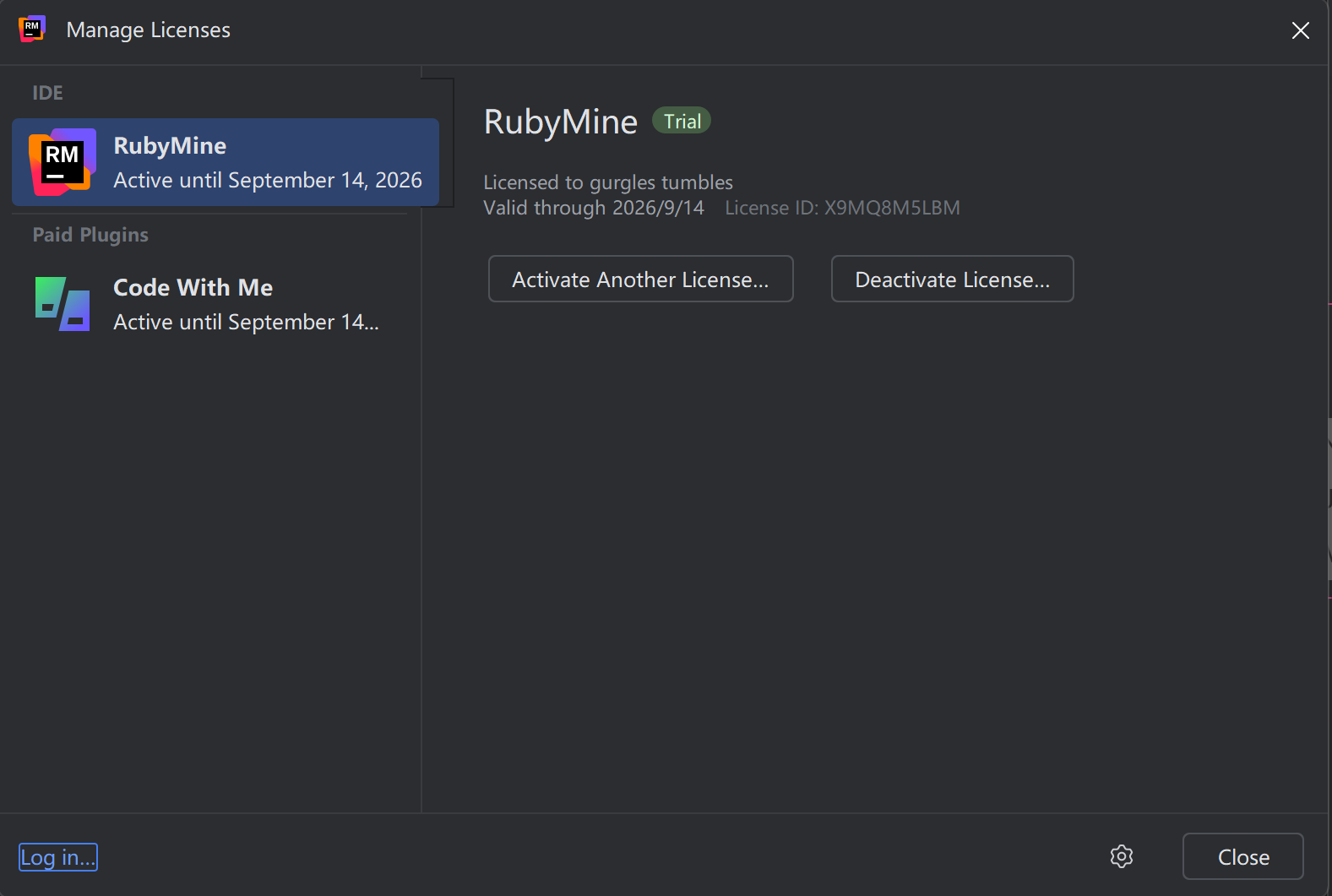 RubyMine 2024.3.5 激活破解教程
