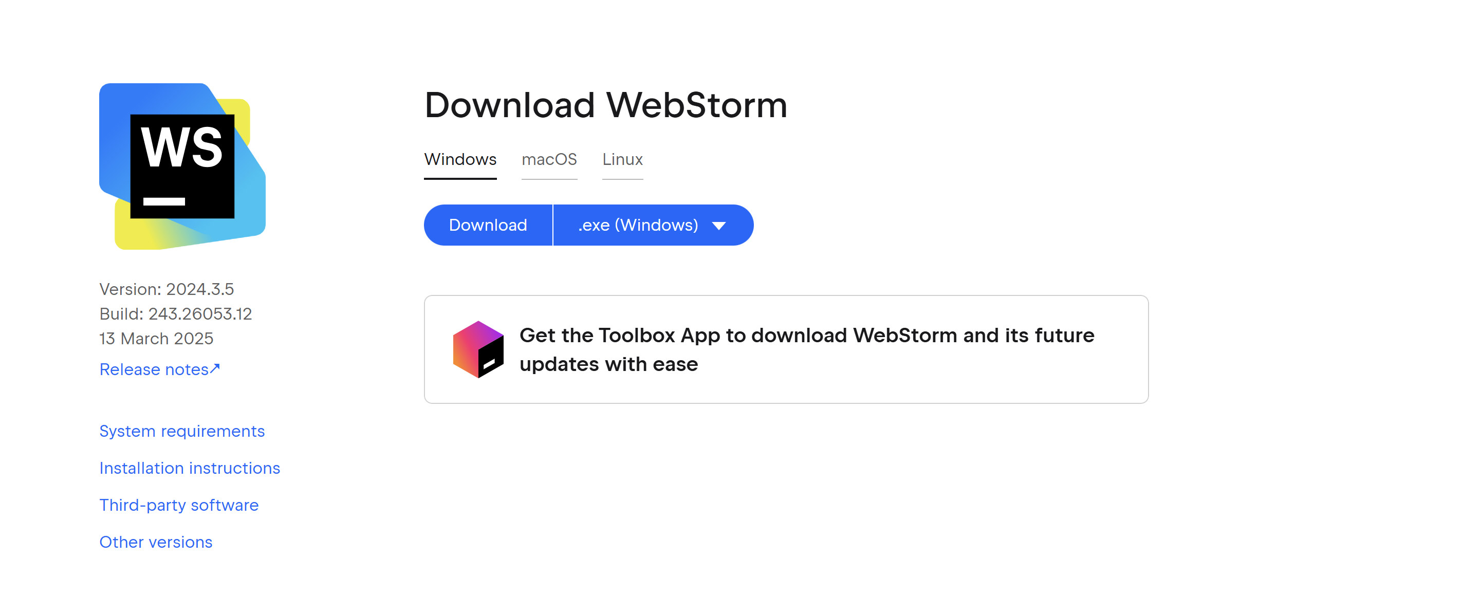 2024.3.5 WebStorm激活教程（亲测有效，附激活码）-架构工具栈