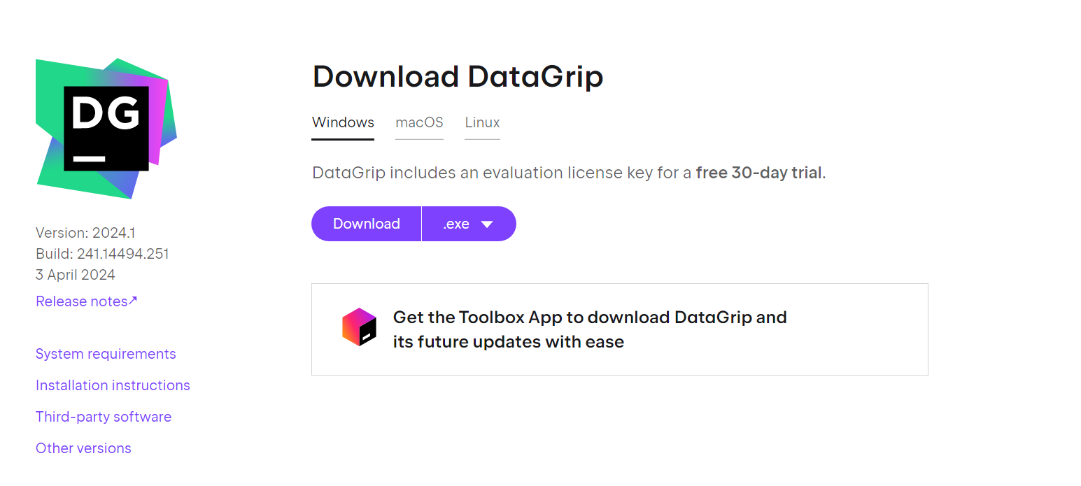 DataGrip 2024.1激活破解教程(附激活码,亲测有效)