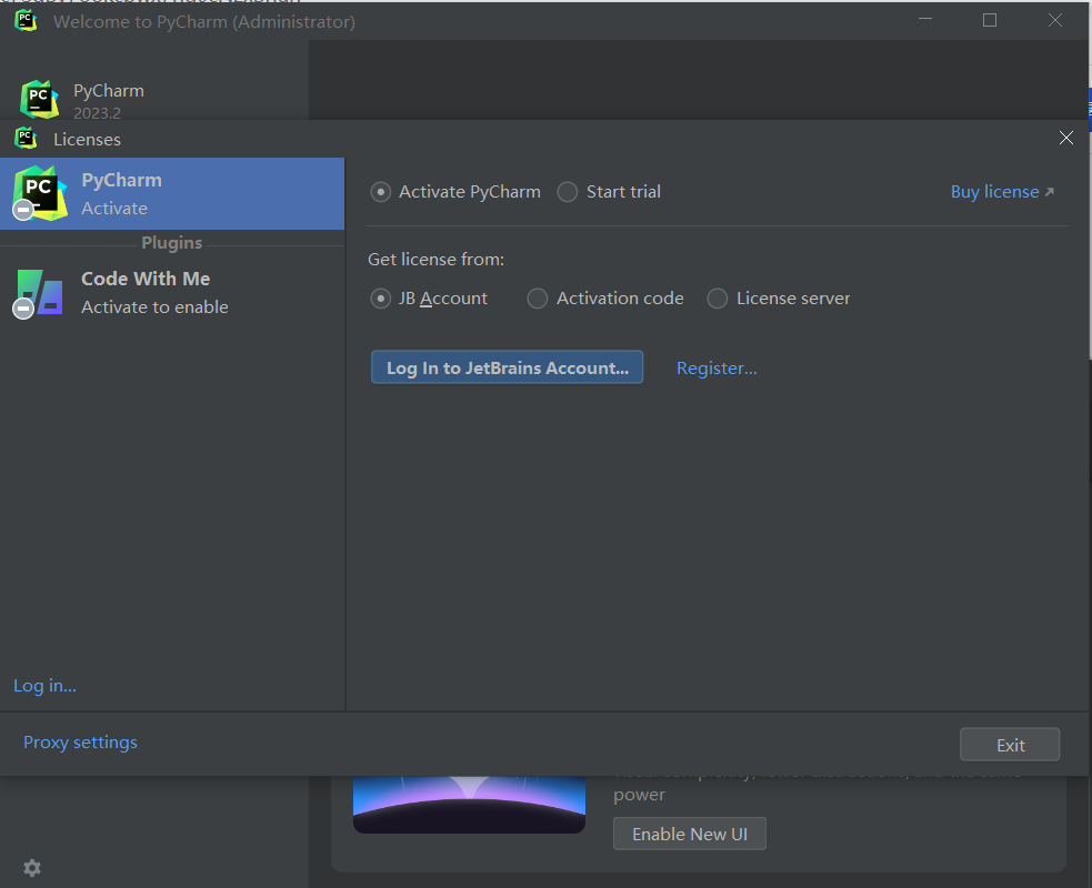 Pycharm 2023.2 激活破解教程
